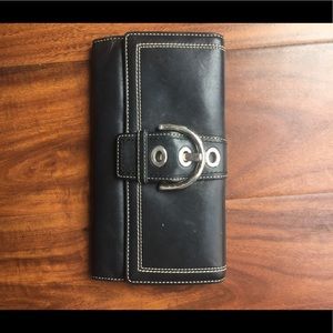 Coach leather wallet